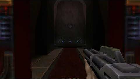 Quake 2 - PALACE UNIT - Upper Palace - DISABLE BLUE FORCEFIELD (read description)