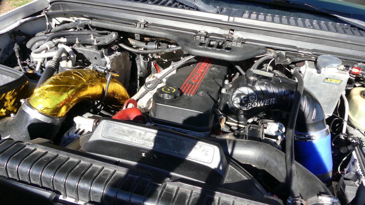 ford excursion engine swap
