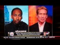 Stephen A. Smith reacts to Tebow`s first Playoff win