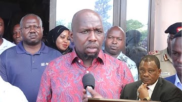 CS MURKOMEN BREAK SILENCE AFTER SACKED CS MUTURI SECURITY WITHDRWAN HRS AFTER CALLING FOR HIS ARREST