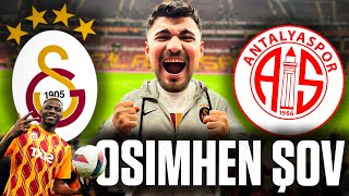 Osimhen Şov Yapti Stadyum Yikildi Müthi̇ş Atmosfer Galatasaray 4-0 Antalyaspor Stad Vlog
