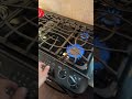 What causes gas oven to keep clicking ? Needs Clean up