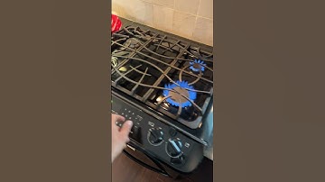 What causes gas oven to keep clicking ? Needs Clean up