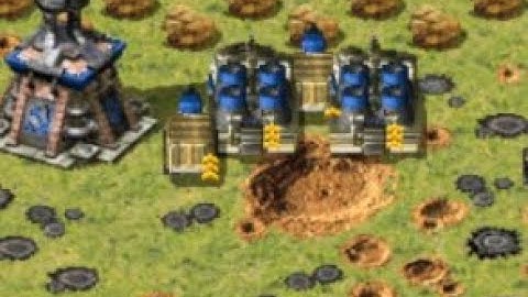 Red Alert 2: YR - Attacking only with Ore Miners? - 1v7 (Extra Hard)?