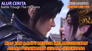 Battle Trough The Heavens Chapter 1386-1390 Melangsungkan Acara Pernikahan Sederhana Dengan Cai Lin.