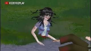 Rizky Riplay! Asal Usul Teke Teke - Hantu Jepang Setengah Badan HORORMISTERI Animasi Horor Kartun Ha