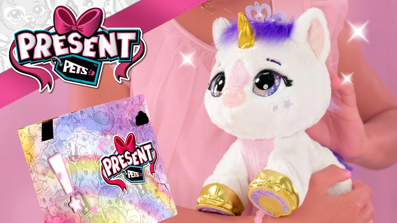 Present Pets Unicorn Walmart Exclusive! – Unboxing and How To Play