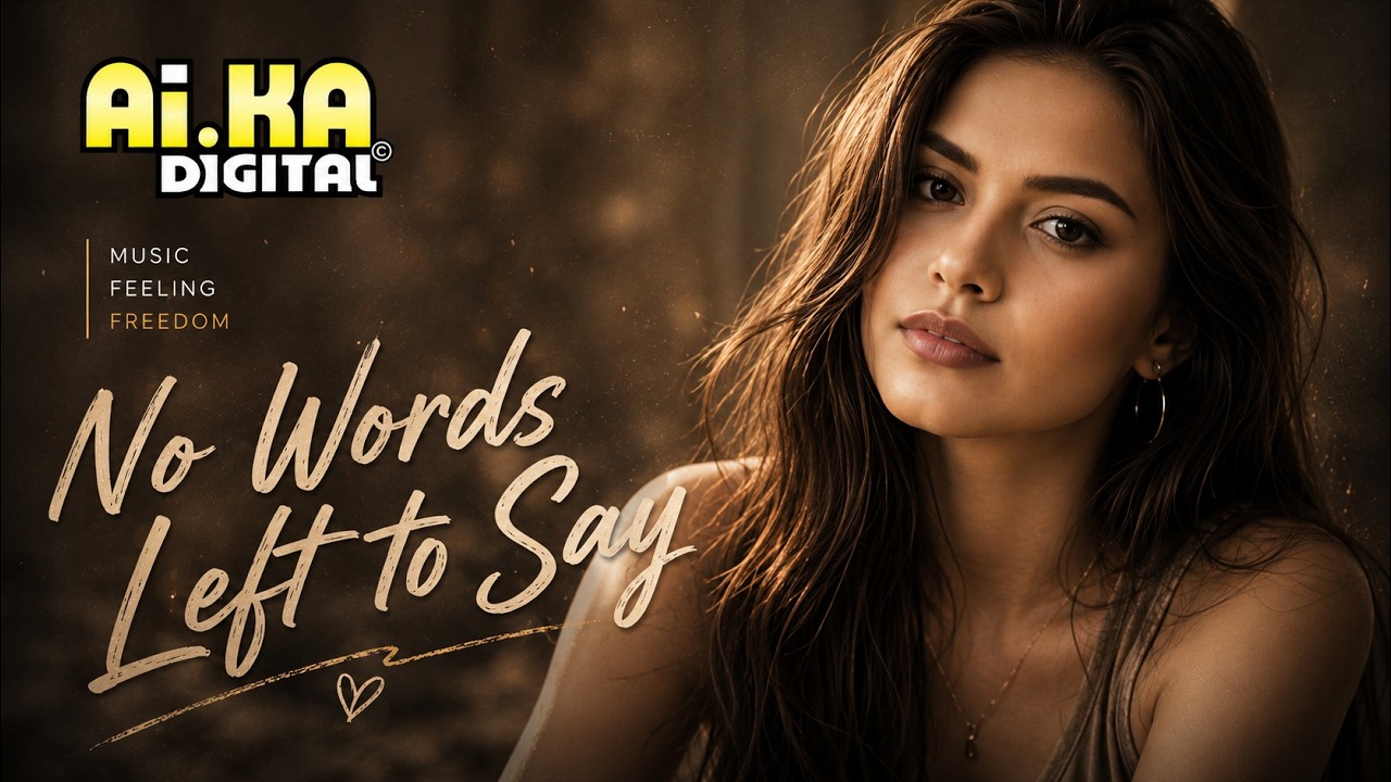 ✨ No Words Left to Say — AI.KA Digital Singer | Official video