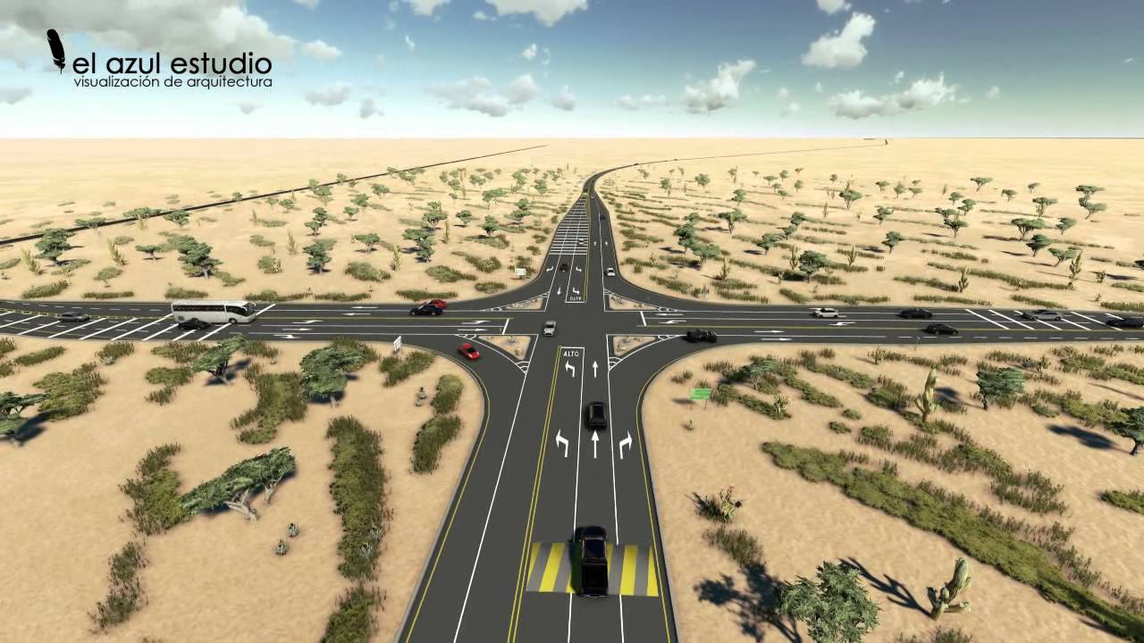 Puerto Penasco Carretera Cruce Vial YouTube