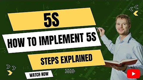 5S | What is 5S | 5S methodology | How to implement 5S