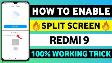 How To Enable Split Screen In Redmi 9 | Split Screen In Redmi 9 | Redmi 9 Split Screen