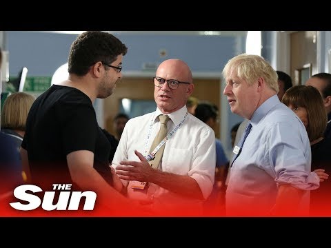 Boris Johnson confronted by furious father who railed against cuts to the NHS