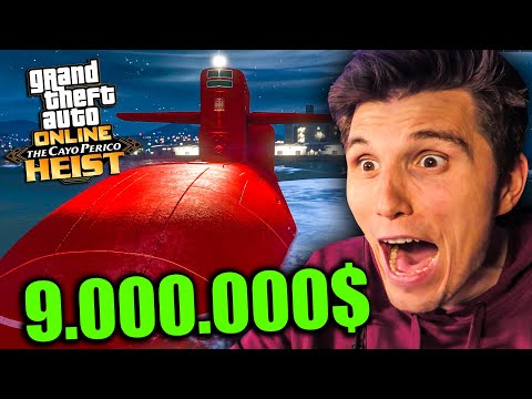 Ich kaufe das neue UBOOT für 9.000.000$ | GTA Online Cayo Perico Heist