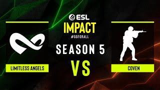 Limitless Angels vs. COVEN - Map 2 [Anubis] - ESL Impact S5 - - Europe
