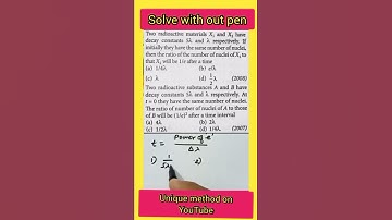 Nuclear physics short tricks | physics cheat codes for neet | #shorts #backtobasics