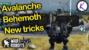 new Tricks for Avalanche Behemoth War Robots gameplay WR new Robot update 8.5