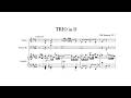 Haydn: Piano Trio No. 20 in D major, Hob. XV:7, Op. 43/2 (with Score)