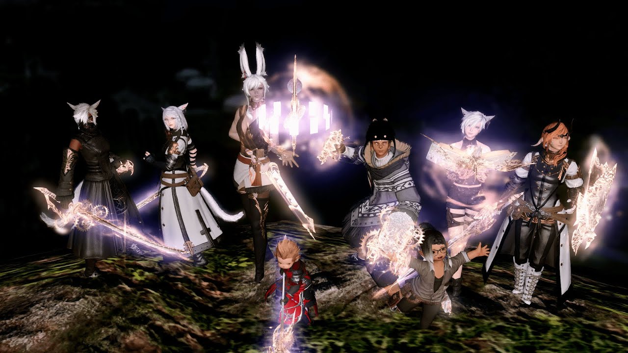 FFXIV The Epic of Alexander ULTIMATE (TEA) CLEAR (SMN POV) Patch 5