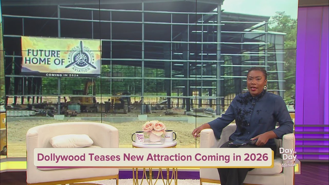 Dollywood Teases New Attraction Coming in 2026 | August 11, 2025 | Day to Day with Mariah