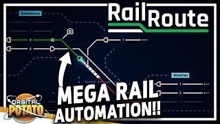 HUGE Railway Automation!! - Rail Route - Rail Dispatcher Management Game [sponsored] screenshot 5