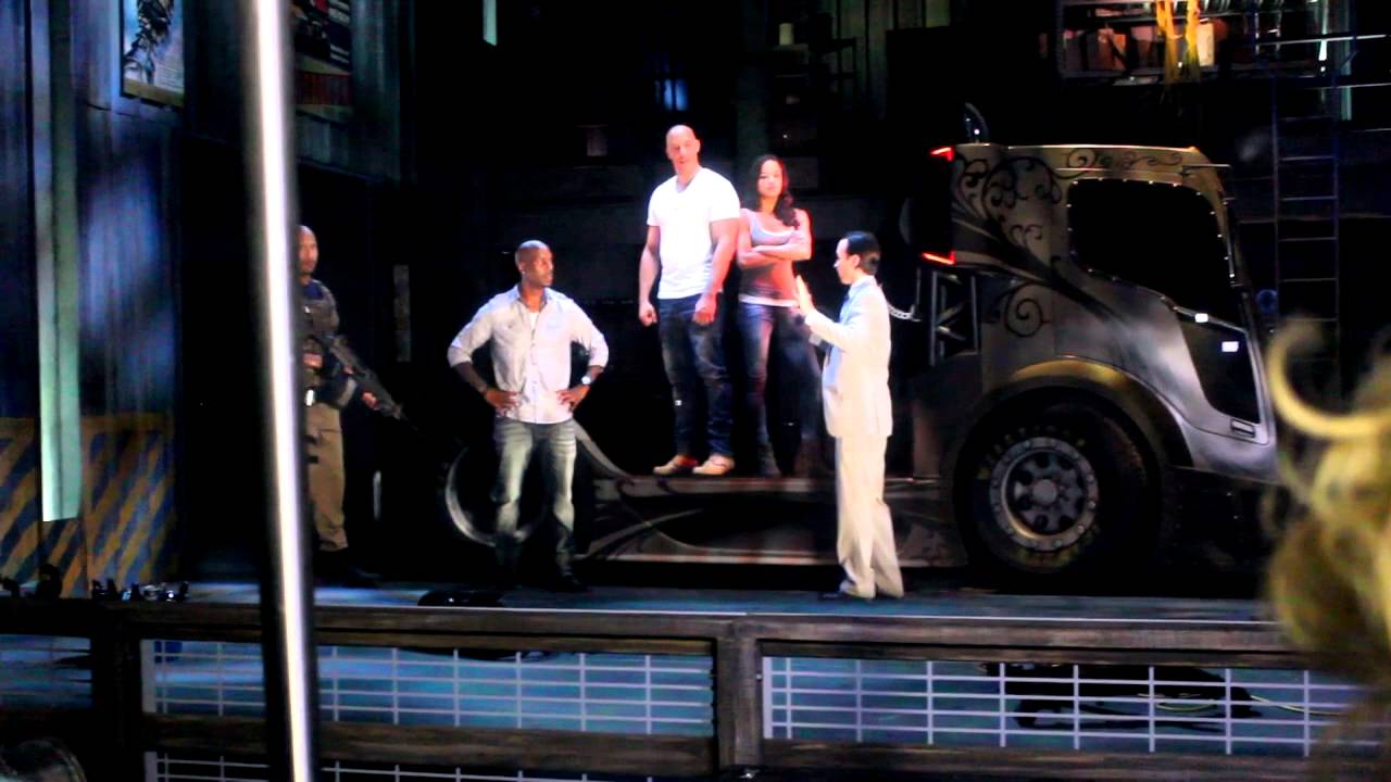 POV of Fast and Furious - Supercharged at Universal Studios Hollywood