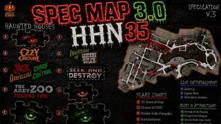 HHN35 SPEC MAP 3.0 JUST DROPPED… AND IT'S ABSOLUTE CHAOS!