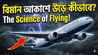 বিমান আকাশে উড়ে কীভাবে? ✈️ | বিজ্ঞান যা লুকিয়ে রেখেছিল! | Aircraft |Aviation |Science
