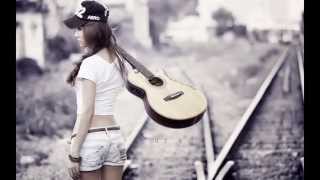 Hd Wallpaper Girl Playing Guitar