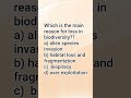 important question for neet#ecology# biodiversity#class12th#ncert line