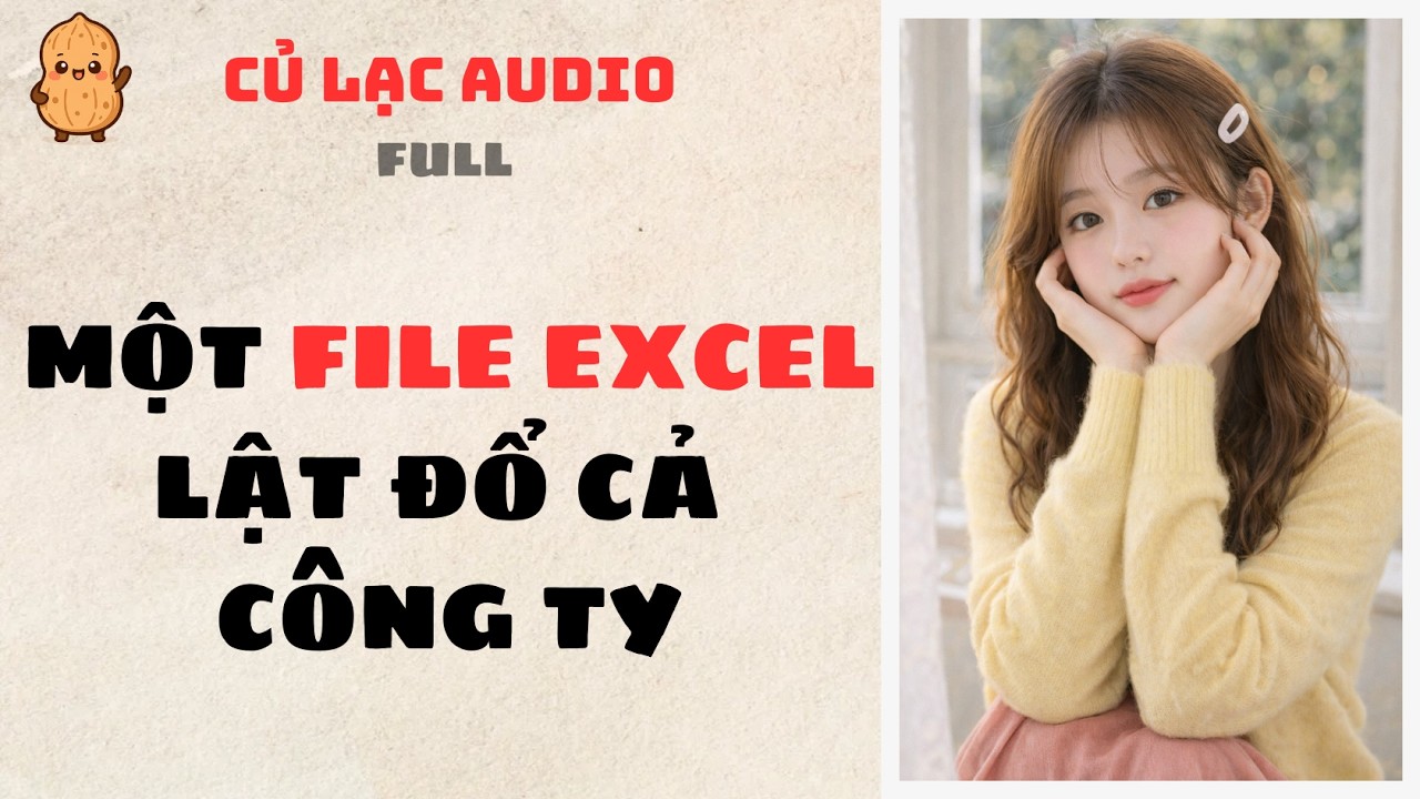 #110 MỘT FILE EXCEL LẬT ĐỔ CẢ CÔNG TY | AUDIO FULL #truyenaudio #audio
