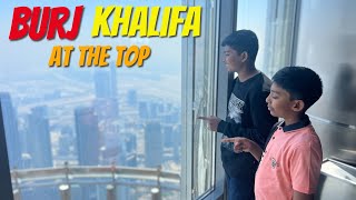 At the Top of Burj Khalifa | Dubai from 124th and 125th Floor | Burj Khalifa Inside View | Top Floor
