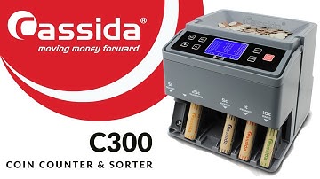 Effortless Coin Wrapping with the Cassida C300: Fast, Accurate, Reliable | Cassida Corporation