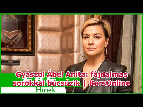 Gyászol Ábel Anita: