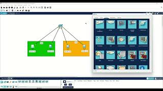 cisco packet tracer Vlan set up Part 1
