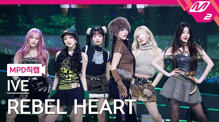 [MPD직캠] 아이브 직캠 4K 'REBEL HEART' (IVE FanCam) | @MCOUNTDOWN_2025.1.23