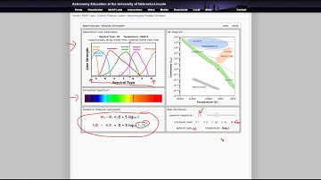 NAAP Lab 14 - Cosmic Distance Ladder Simulator Demo