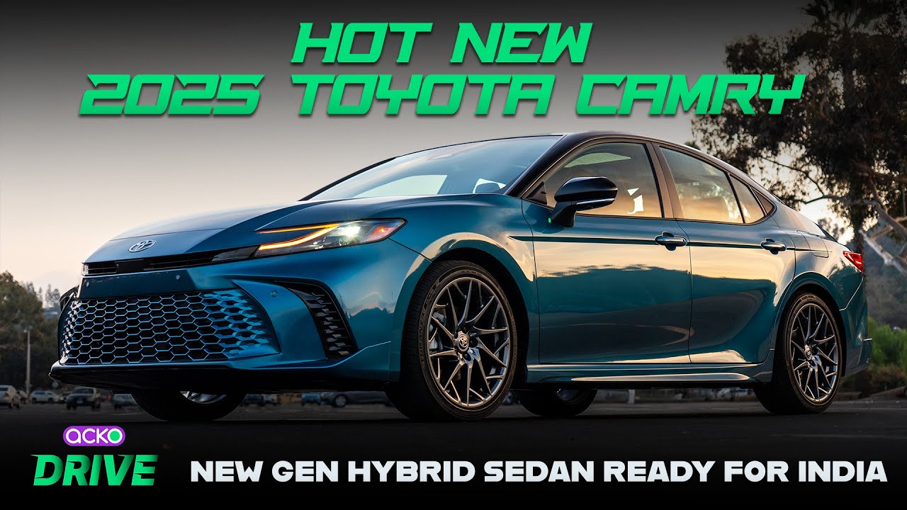 India bound 2025 Toyota Camry Hybrid Review
