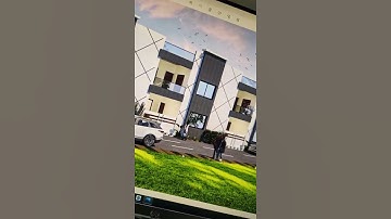 Sketchup Render | Row House Elevation | Architect | 🔥