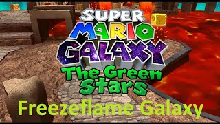 SMG The Green Stars | Freezeflame Galaxy | 100% Walkthrough