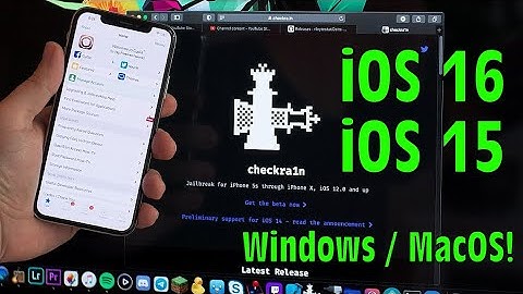 iOS 15 - 16 CheckRa1n Win Tool iOS 15.7 Jailbreak!