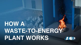 How a WASTE-TO-ENERGY PLANT works! Depuration, Fumes, Energy and District heating