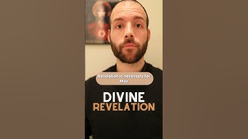 The Necessity of Divine Revelation #church #bible #jesus #christian #revelation #catholic