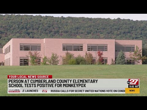 Person at Cumberland County elementary school tests positive for monkeypox
