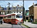 Pittsburgh streetcars in the 1960s  north side scenes