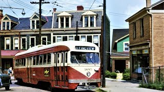 Pittsburgh Streetcars in the 1960s  North Side Scenes