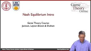 Game Theory 1 05  Nash Equilibrium Introduction, and the Keynes Beauty Contest