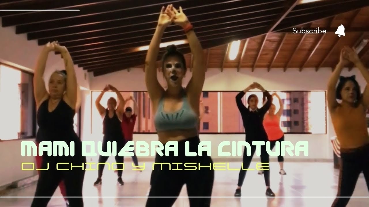 Mami Quiebra la Cintura, Bailoterapia, dancefit Wourkout, Aeróbics fit