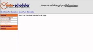 Building Aflac Schedules with Auto-Scheduler
