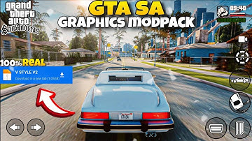 GTA San Andreas 4K HDR Graphics Modpack (Android) - Next-Gen Update! 😱 | All Devices Supported ✅