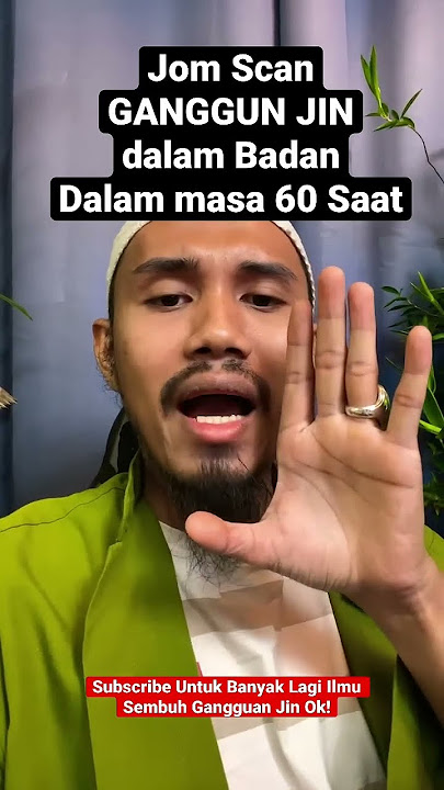 Scan Jin Hanya 60 saat. Jom